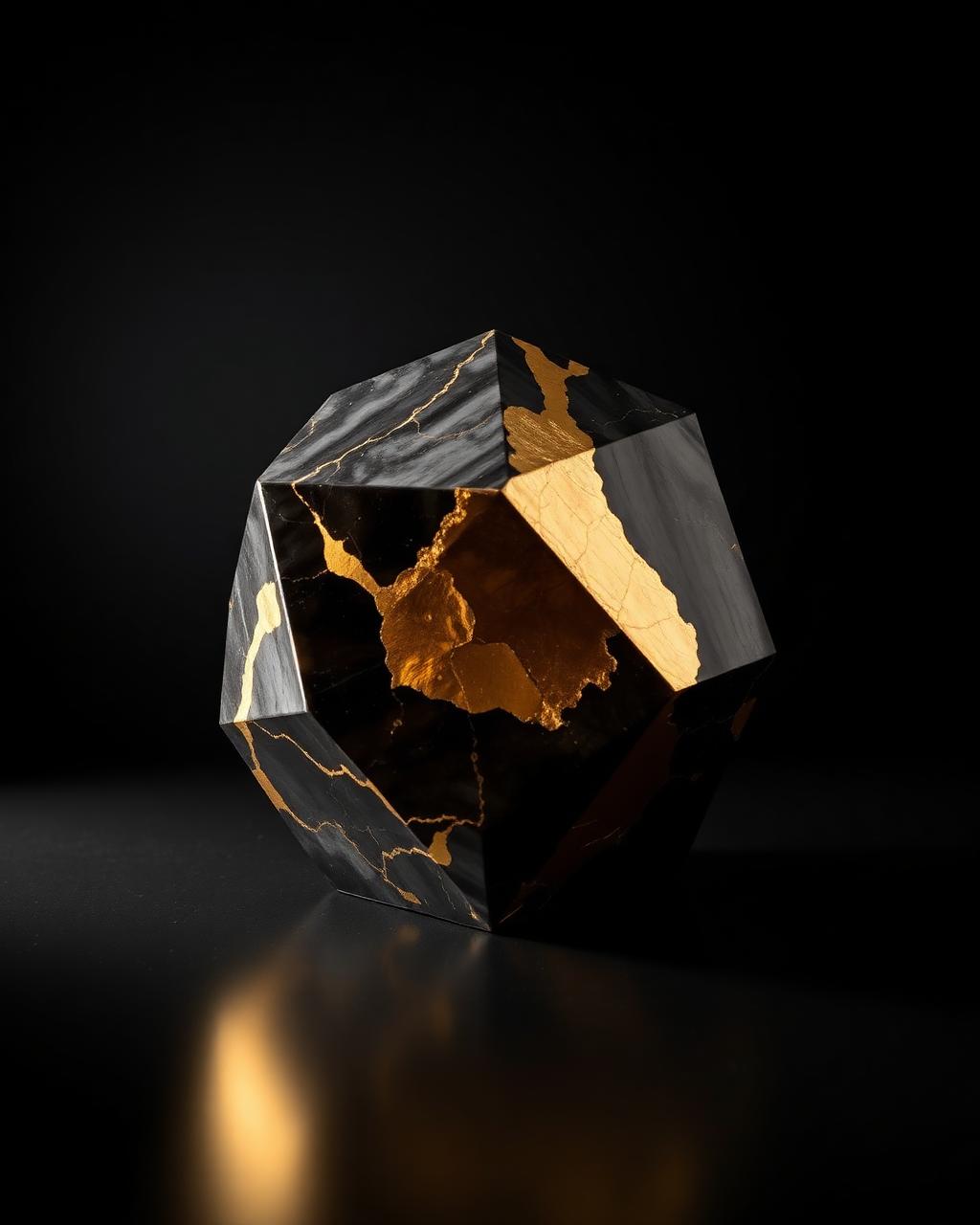 Obsidian Fracture VII by Naomi Sasaki